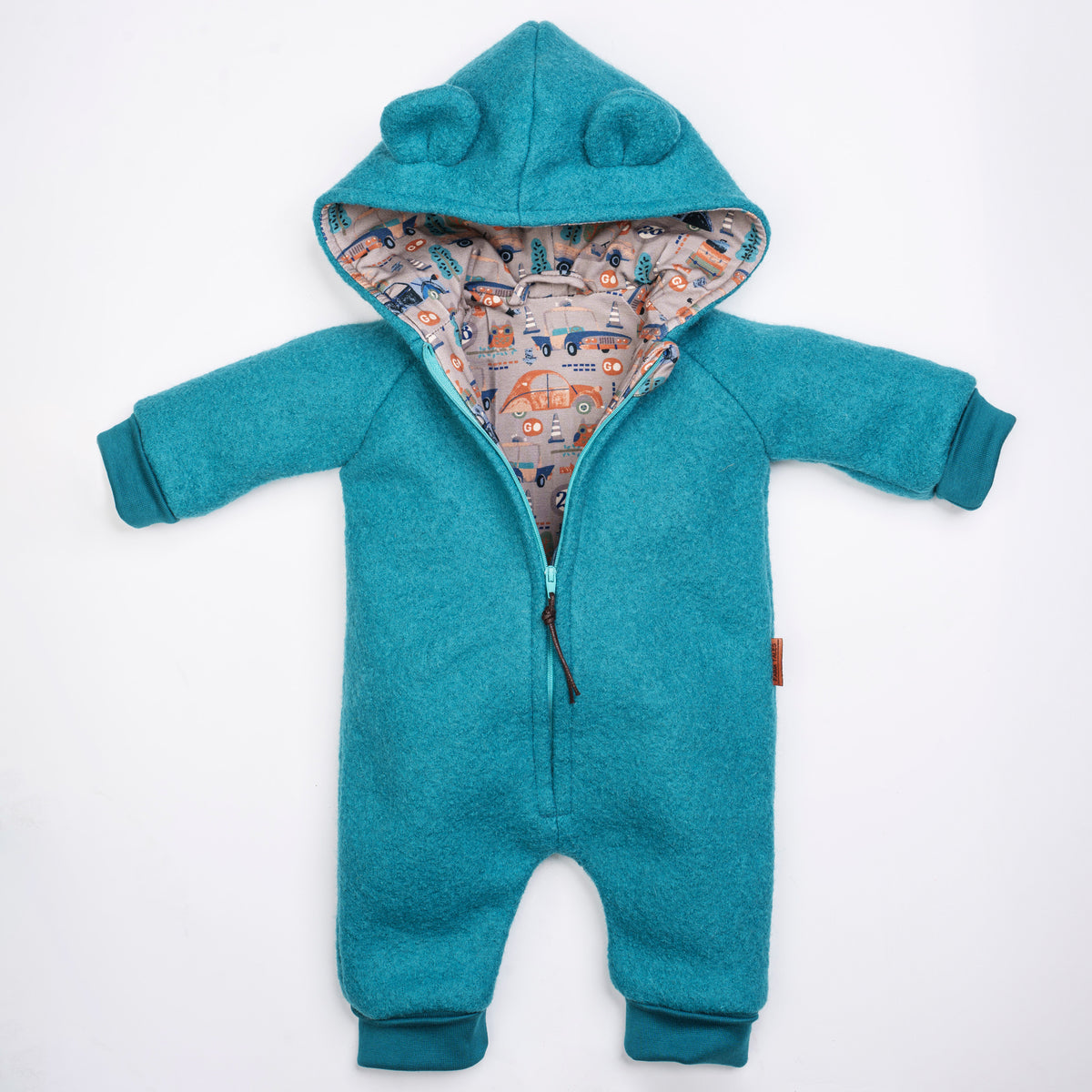 Bear Jumpsuit 🐻| Boiled Wool